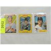 Image 1 : LOT 3 CARL YASTRZEMSKI BASEBALL CARDS