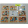 Image 1 : LOT 8 1960 TOPPS BASEBALL CARDS