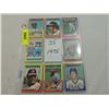 Image 2 : LOT 35 1975 TOPPS BASEBALL CARDS