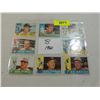 Image 1 : LOT 8 1960 TOPPS BASEBALL CARDS