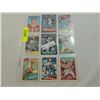 Image 1 : LOT 9 ASSORTED MISC STARS BASEBALL CARDS