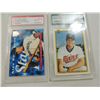 Image 1 : LOT 2 GRADED RODRIGUEZ & KNOBLAUCH CARDS