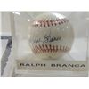 Image 2 : RALPH BRANCA AUTOGRAPHED BASEBALL