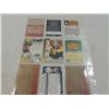 Image 2 : LOT 9 ASSORTED ALL STEELERS FOOTBALL CARDS