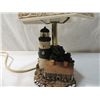 Image 3 : LOT 3 LIGHTHOUSE ROCKING HORSE CANDLE HOLDERS