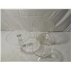 Image 2 : LOT 3 GLASS CAKE STANDS & TRUFFLE BOWL