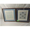 Image 4 : LOT 2 FRAMED AMERICAN QUILTING ART COUNTRY SAMPLER