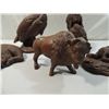 Image 6 : LOT 5 RED MILL CO PECAN SCULPTURES