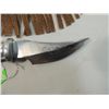 Image 2 : 8" KNIFE & LEATHER SHEATH HUNTING KNIFE