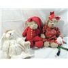 Image 1 : LOT 3 CHRISTMAS COTTAGE COLLECTIBLES BEARS