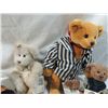 Image 3 : LOT 5 SMALL COTTAGE COLLECTIBLES BEARS FOX