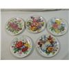 Image 1 : LOT 5 BRADFORD EXCHANGE GERMAN FLORAL PLATES