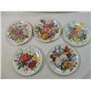 Image 2 : LOT 5 BRADFORD EXCHANGE GERMAN FLORAL PLATES