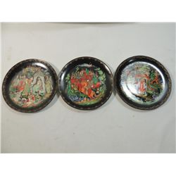 LOT 3 RUSSIAN LEGENDS COLLECTION PLATES