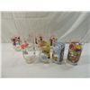 Image 1 : LOT 8 VINTAGE MCDONALDS GLASSES COLLECTORS
