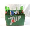 Image 3 : VINTAGE 8 7UP PEPSI GLASS BOTTLES