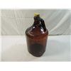 Image 1 : VINTAGE ONE GALLON BROWN LINCO BLEACH BOTTLE