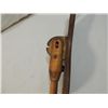 Image 3 : VINTAGE WOODEN CANE WITH STOOL HANDLE