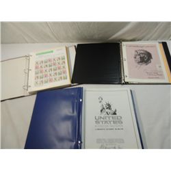 BOX LOT ASSORTED STAMP ALBUMS