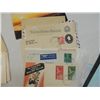 Image 2 : BOX LOT ASSORTED STAMPS & POSTCARDS
