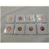 Image 2 : LOT 8 BRILLIANT UNCIRCULATED OLD LINCOLN CENT