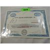 Image 1 : BUTLER AVIATION INTERNATIONAL STOCK CERTIFICATE