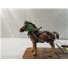 Image 2 : 1940S VINTAGE FOLK ART DETAILED HORSE & PLOW