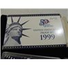 Image 4 : 1999 UNITED STATES MINT PROOF SET W/ STATE QUARTER