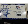 Image 4 : 2003 UNITED STATES MINT PROOF SET W/ STATE QUARTER