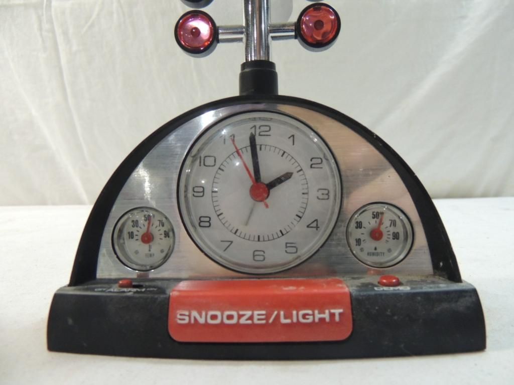 DRAG RACING ALARM CLOCK