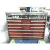 Image 2 : LARGE CRAFTSMAN LOCKING TOOL BOX FULL MISC TOOLS