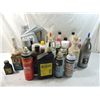 Image 1 : BOX LOT ASSORTED AUTO REPAIR FLUIDS OILS