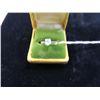 Image 1 : SILVERTONE SOLITAIRE RING