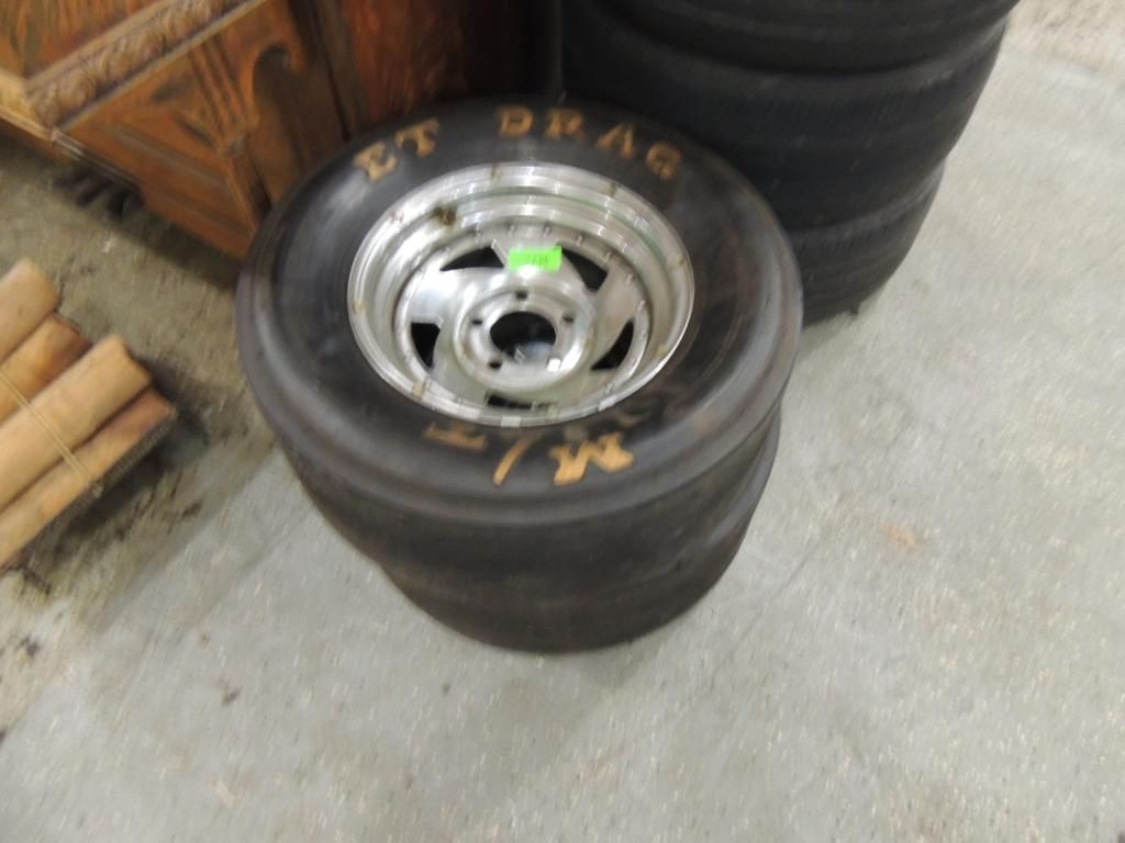 MICKEY THOMAS DRAG RACING TIRES CRAIGER RIMS