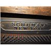 Image 3 : ANTIQUE SCHUMANN #10591 QTR SAW OAK UPRIGHT PIANO