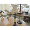Image 2 : LOT 2 MATCHING ELEGANT TABLE & FLOOR LAMP