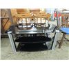 Image 2 : MODERN GLASS TV ENTERTAINMENT STAND