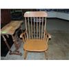 Image 1 : VINTAGE COLONIAL ROCKING CHAIR