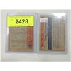 Image 2 : LOT 2 1985 DAN MARINO FOOTBALL CARDS