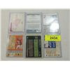 Image 2 : LOT 6 ROOKIE FOOTBALL CARDS BEST, CONZALEZ, FAVRE