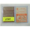 Image 2 : LOT 2 1963 LARRY WILSON ROOKIE & 1965 PHILADELPHIA