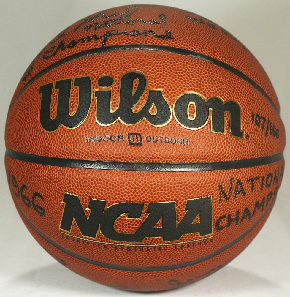 1965-66 Texas Western Basketball Team-Signed by (14) with Don Haskins