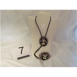 Zuni Style Bolo Tie
