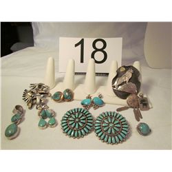 Earring and Brooches