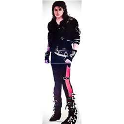 MICHAEL JACKSON LIFE SIZE STAND UP FROM THE BAD RECORD