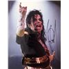 Image 1 : MICHAEL JACKSON SIGNED COLOR PHOTO OF HIMSELF