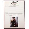 Image 2 : MICHAEL JACKSON SIGNED COLOR PHOTO OF HIMSELF