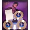 Image 1 : MICHAEL JACKSON SIGNED FRAMED THRILLER EPIC RECORD DISPLAY