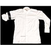 Image 1 : MICHAEL JACKSONS PERSONAL WHITE SHIRT WITH SINGLE BLACK BAND ON RIGHT ARM