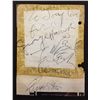 Image 2 : THE BEATLES FRAMED SET OF AUTOGRAPHS